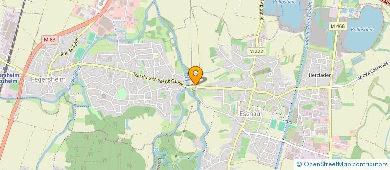 localisation de l'entreprise MONSIEUR GREGORY KERN à FEGERSHEIM