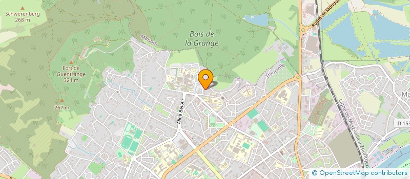 localisation de l'entreprise MONSIEUR GREGORY KLAU  THIONVILLE