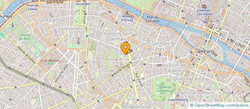 localisation de l'entreprise MONSIEUR GREGORY KLEIN  PARIS