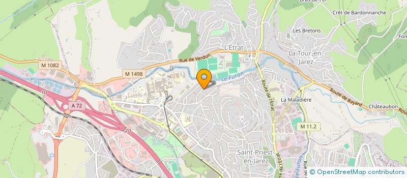 localisation de l'entreprise MONSIEUR GREGORY KLUCZNY  SAINT-PRIEST-EN-JAREZ