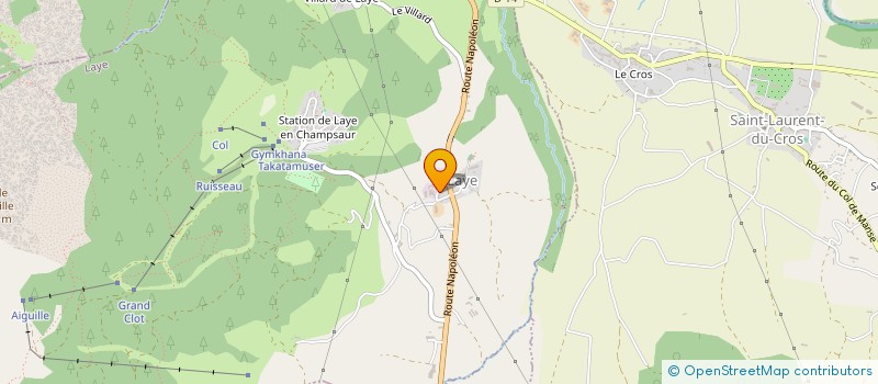 localisation de l'entreprise MONSIEUR GREGORY KNOCKAERT  LA MOTTE-EN-CHAMPSAUR