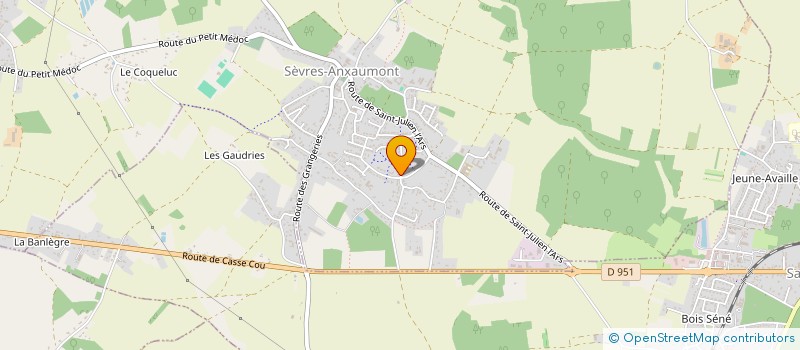 localisation de l'entreprise MONSIEUR GREGORY KREMBSER  SEVRES-ANXAUMONT