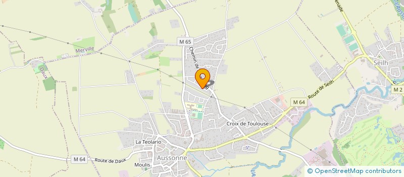 localisation de l'entreprise MONSIEUR GREGORY KRUGER à AUSSONNE