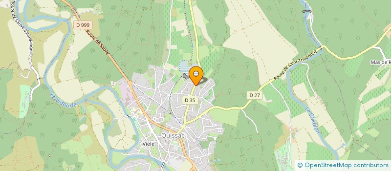 localisation de l'entreprise MONSIEUR GREGORY KUCHARCZAK  QUISSAC