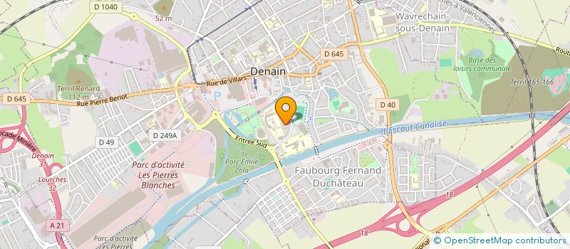 localisation de l'entreprise MONSIEUR GREGORY KUNZLI  DENAIN