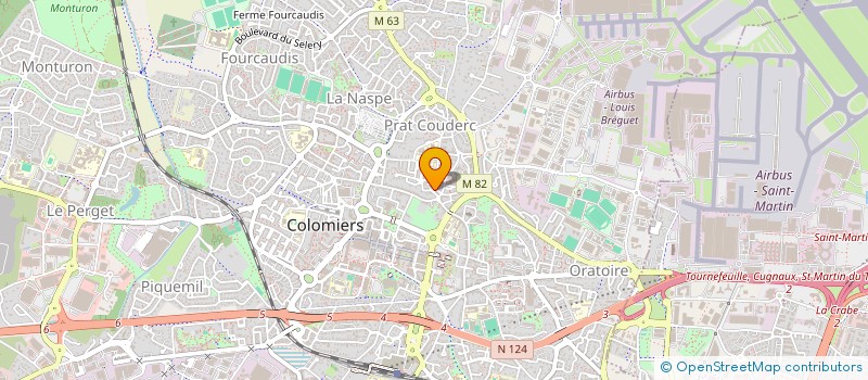 localisation de l'entreprise MONSIEUR GREGORY LABBE à COLOMIERS