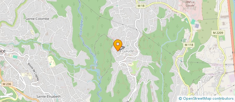 localisation de l'entreprise MONSIEUR GREGORY LABBE-GUILLAUME  LA GAUDE