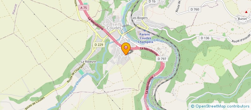 localisation de l'entreprise MONSIEUR GREGORY LAFAURE  COUDES