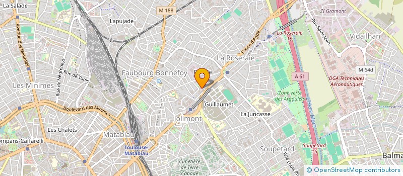 localisation de l'entreprise MONSIEUR GREGORY LAGARDERE à TOULOUSE