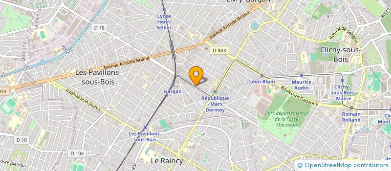 localisation de l'entreprise MONSIEUR GREGORY LAMA  LIVRY-GARGAN