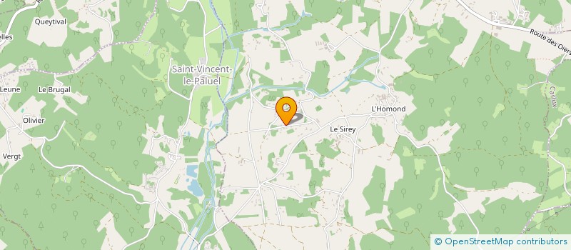 localisation de l'entreprise MONSIEUR GREGORY LAMARCHE  PRATS-DE-CARLUX