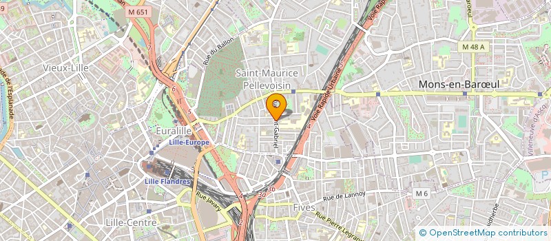 localisation de l'entreprise MONSIEUR GREGORY LAMBERT à LILLE