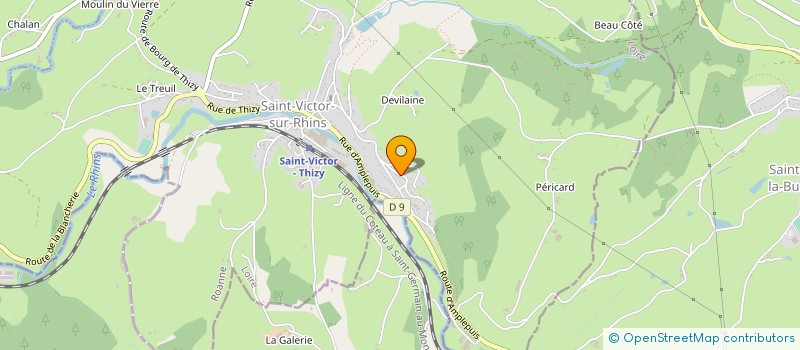 localisation de l'entreprise MONSIEUR GREGORY LAPOIRE  SAINT-VICTOR-SUR-RHINS