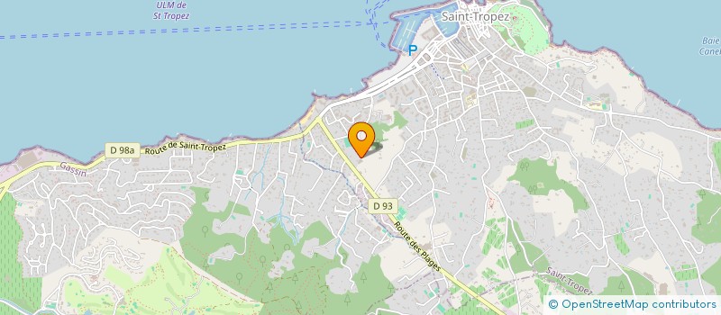 localisation de l'entreprise MONSIEUR GREGORY LAPORTE  COGOLIN