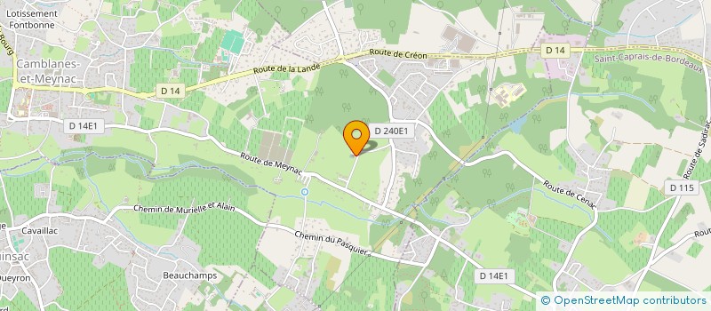 localisation de l'entreprise MONSIEUR GREGORY LASSUS DEBAT  CAMBLANES-ET-MEYNAC