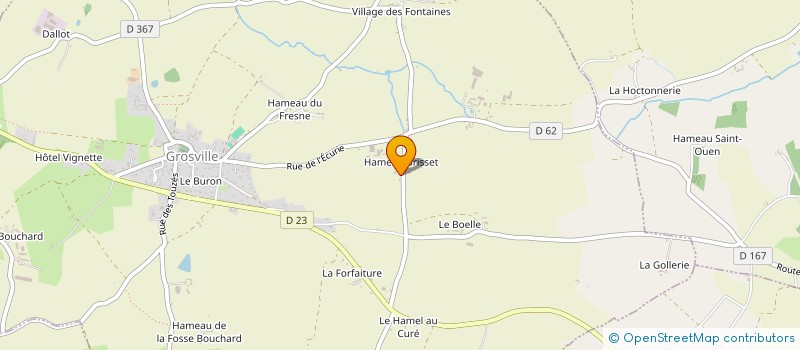 localisation de l'entreprise MONSIEUR GREGORY LAVENU  GROSVILLE