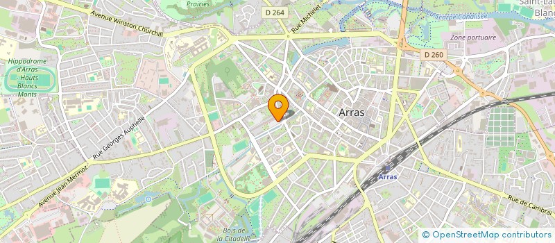 localisation de l'entreprise MONSIEUR GREGORY LE BRETON à ARRAS
