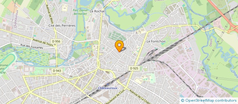 localisation de l'entreprise MONSIEUR GREGORY LE FOLL à CHATEAUROUX