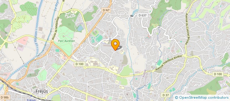 localisation de l'entreprise MONSIEUR GREGORY LE MAUFF à FREJUS