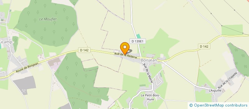 localisation de l'entreprise MONSIEUR GREGORY LECLERCQ  BOISJEAN