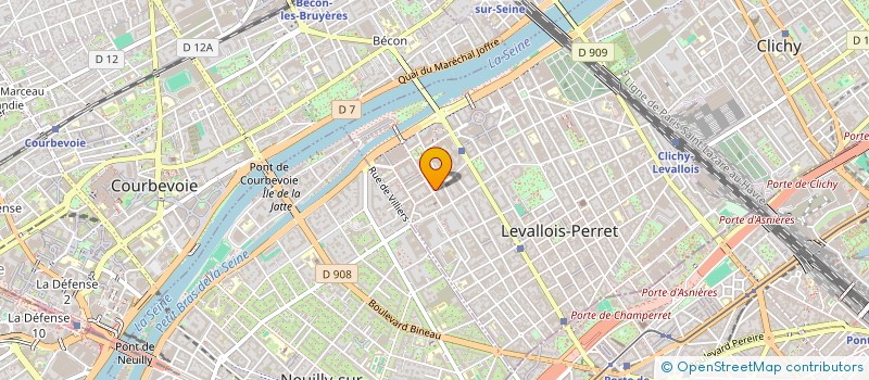 localisation de l'entreprise MONSIEUR GREGORY LECOURT à LEVALLOIS-PERRET