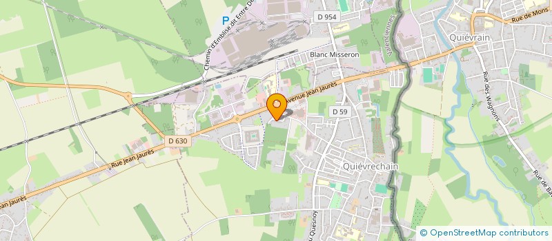 localisation de l'entreprise MONSIEUR GREGORY LEFEVRE  QUIEVRECHAIN