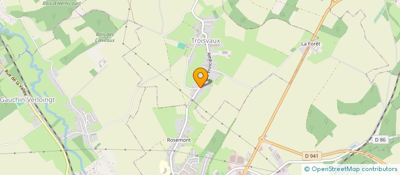 localisation de l'entreprise MONSIEUR GREGORY LEMAIRE  HUCLIER