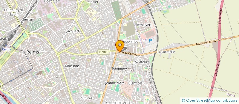 localisation de l'entreprise MONSIEUR GREGORY LEMONNIER  REIMS