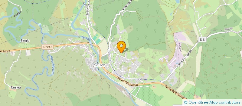 localisation de l'entreprise MONSIEUR GREGORY LEON  SAUVE