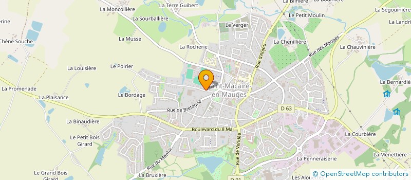 localisation de l'entreprise MONSIEUR GREGORY LEPICA à SEVREMOINE