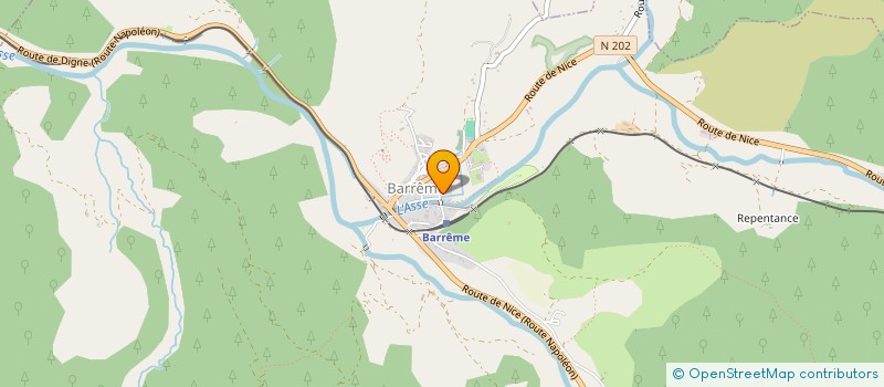 localisation de l'entreprise MONSIEUR GREGORY LEPREVOST à BARREME