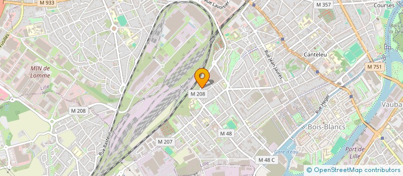 localisation de l'entreprise MONSIEUR GREGORY LEROY à LILLE