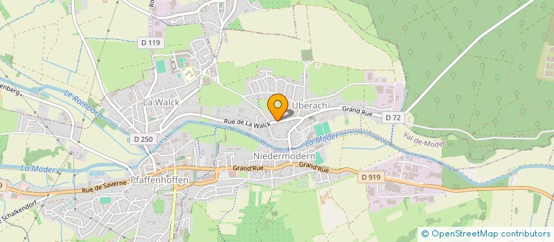 localisation de l'entreprise MONSIEUR GREGORY LESIEUR  BITSCHHOFFEN