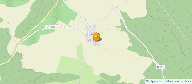 localisation de l'entreprise MONSIEUR GREGORY LEVEILLE  ARCONVILLE