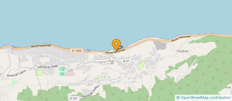 localisation de l'entreprise MONSIEUR GREGORY LIMBOURG  SAINT-GINGOLPH