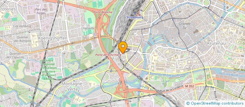 localisation de l'entreprise MONSIEUR GREGORY LITTEL à STRASBOURG
