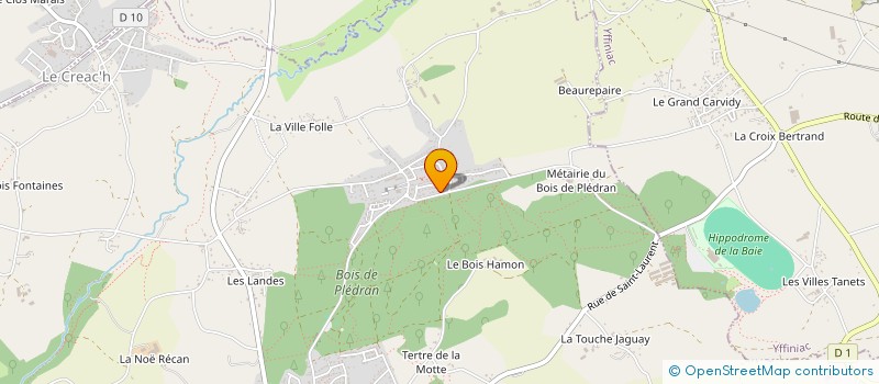 localisation de l'entreprise MONSIEUR GREGORY LOGEAIS  PLEDRAN