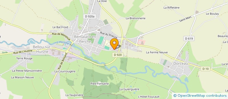 localisation de l'entreprise MONSIEUR GREGORY LOMPRET à REMALARD-EN-PERCHE
