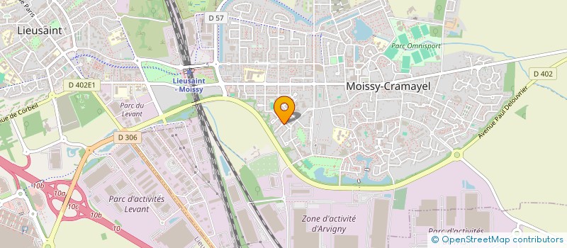 localisation de l'entreprise MONSIEUR GREGORY LOREAU à MOISSY-CRAMAYEL