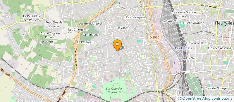 localisation de l'entreprise MONSIEUR GREGORY LORRIN à ORLEANS
