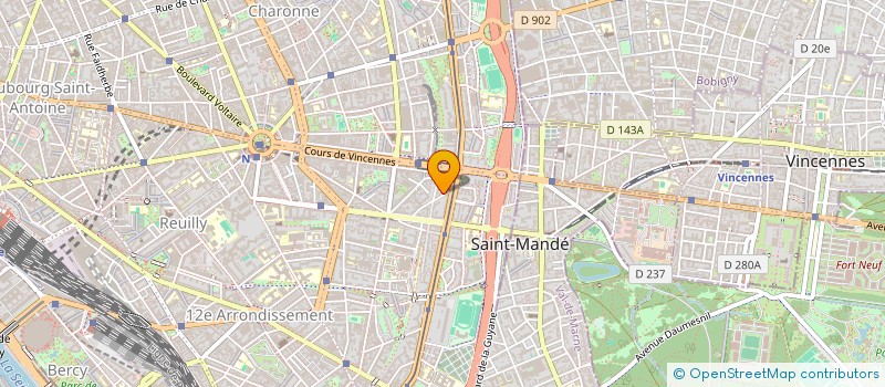 localisation de l'entreprise MONSIEUR GREGORY LOUIS AIME GUILLEMENET  PARIS