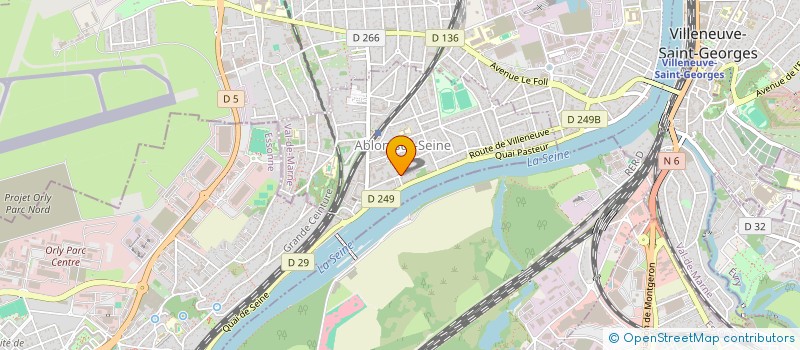 localisation de l'entreprise MONSIEUR GREGORY LOURENCO  ABLON-SUR-SEINE