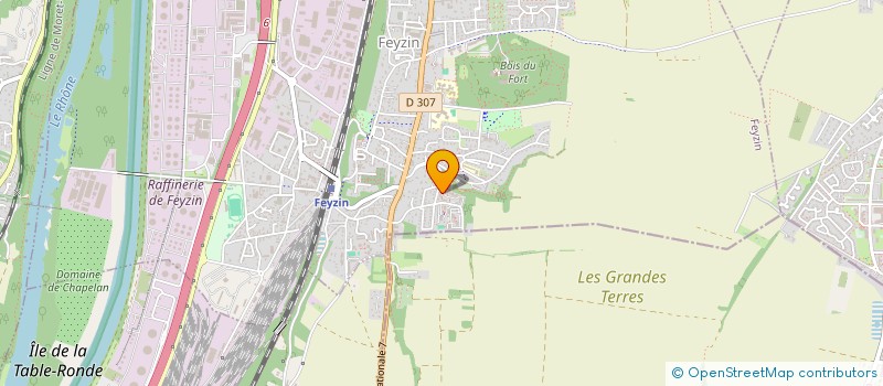 localisation de l'entreprise MONSIEUR GREGORY LUCIANI  FEYZIN