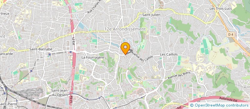 localisation de l'entreprise MONSIEUR GREGORY LUCIANO  MARSEILLE