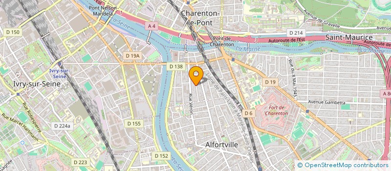 localisation de l'entreprise MONSIEUR GREGORY LUCRY  ALFORTVILLE