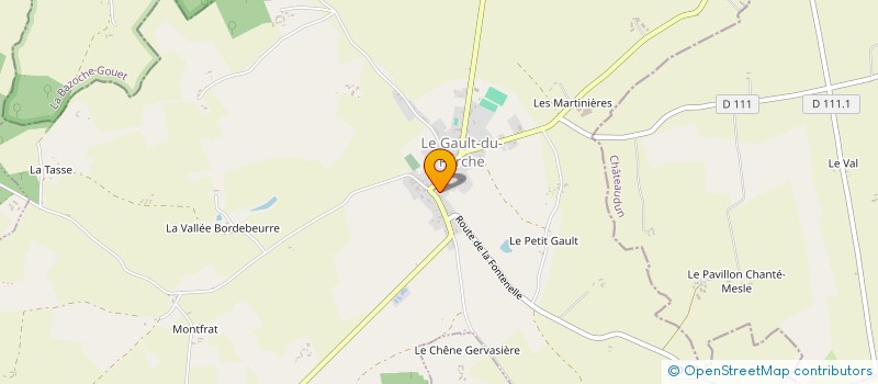 localisation de l'entreprise MONSIEUR GREGORY LY  LE GAULT-DU-PERCHE