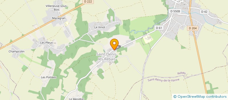 localisation de l'entreprise MONSIEUR GREGORY MACE à COULOMMIERS
