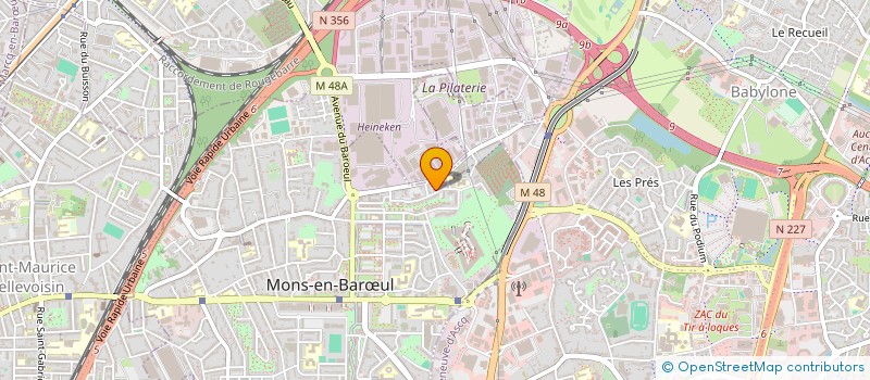 localisation de l'entreprise MONSIEUR GREGORY MACKOWIAK  MONS-EN-BARUL