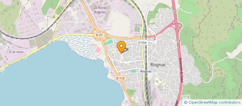 localisation de l'entreprise MONSIEUR GREGORY MAEGHT  ROGNAC