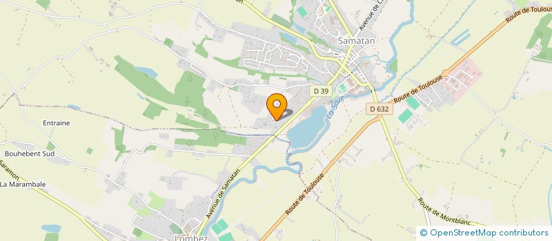 localisation de l'entreprise MONSIEUR GREGORY MAILLOLS  SAMATAN